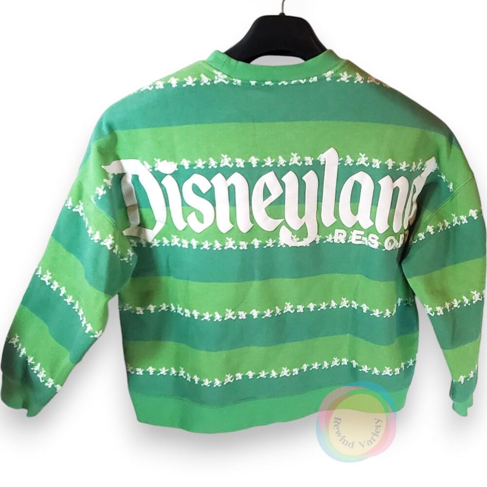 Disneyland Resort Green Oversized Sweatshirt Small